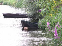 boot, varen op de Dommel in Den Bosch, 's-Hertogenbosch